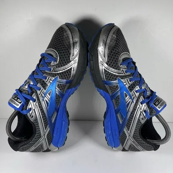 Brooks GTS 17 Blue/Silver Lace Up Running Shoes Sneakers Men's Size 9 - Picture 5 of 8